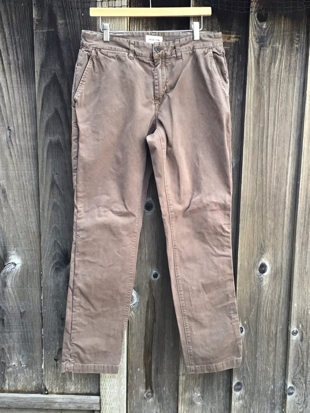 Taylor Stitch Foundation Pant Organic Cotton Garment Dyed Chino Pants 33x33